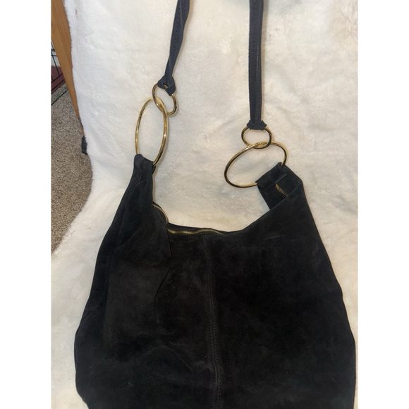 Bracelet Suede Hobo Bag Borse in Pelle suede leather hobo - Picture 8 of 11